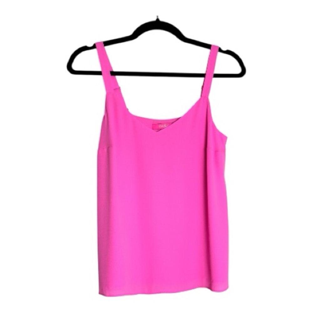 Lilly Pulitzer Bright Pink Camisole Tank sz XSP